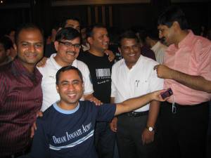 Noida Gang at IIMK with Prof C Raju